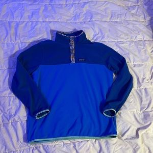 Blue Patagonia Snap Pullover